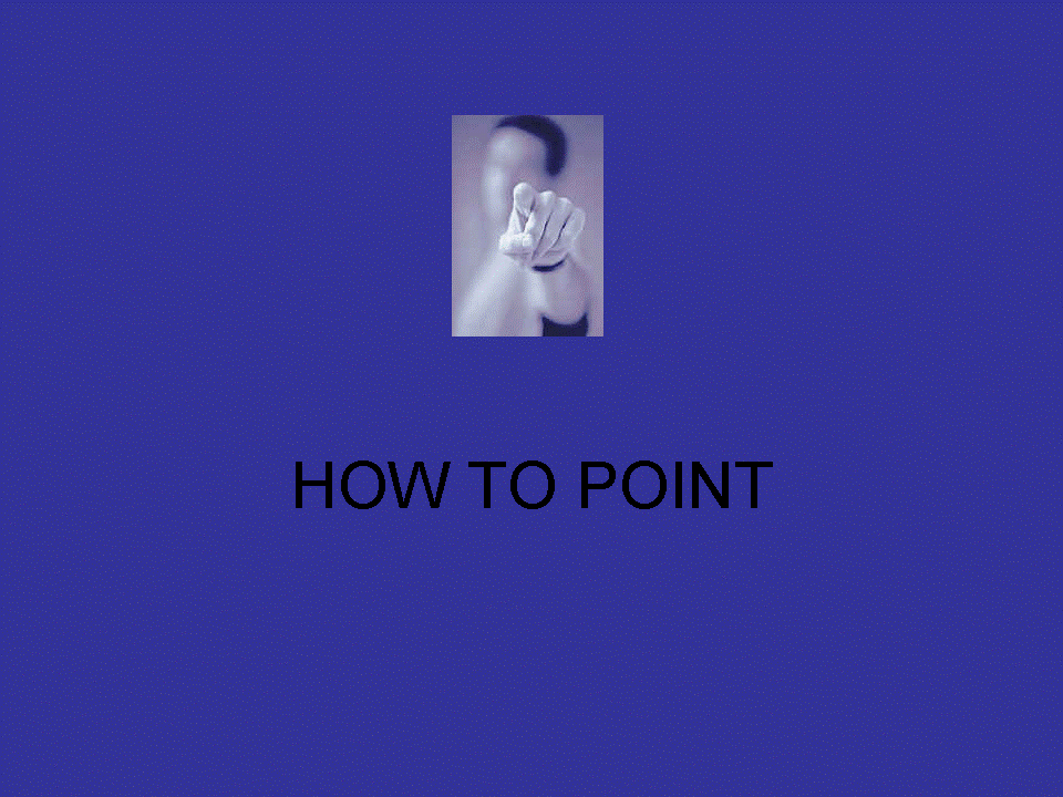 How To Point